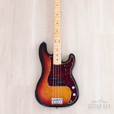 1973 Fender Precision Bass Sunburst Vintage Bass, Lightweight w/ "A" 1 1/2" Nut & Case image 2