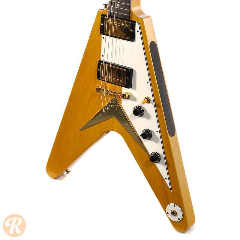 Gibson Custom Shop '59 Reissue Korina Flying V Natural 2003 image 1