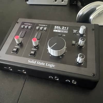 Solid State Logic SSL2+ MkII USB Audio Interface 2024 - Present - Black image 1