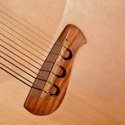 Tacoma Papoose 1997 natural w / factory installed transducer & original gig bag w / video image 3