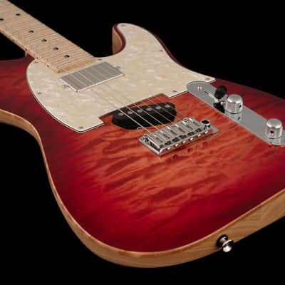 Tom Anderson Top T Classic - Natural Red Burst image 14