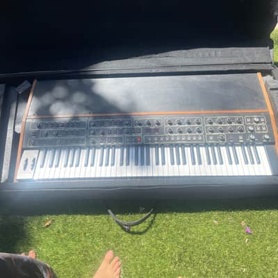 Sequential Prophet T8 76-Key 8-Voice Polyphonic Synthesizer 1983 - 1986 - Black with Wood Sides image 1