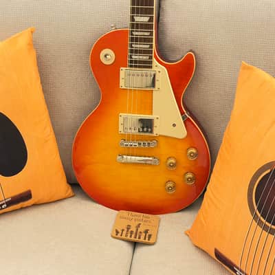 Epiphone "Inspired by Gibson Custom" '60 Les Paul Standard 2025 - Present - Washed Cherry Sunburst image 3