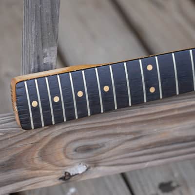 Insane 1963 Stratocaster Fender Neck Figured Maple Birdseye, Flame, Quilted image 25