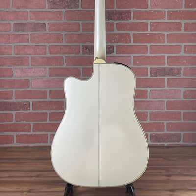 Takamine GD37CE PW Acoustic-Electric Guitar - Gloss Pearl White image 6