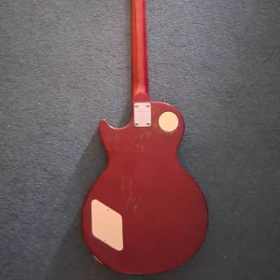 Vintage 1974 Lincoln Les Paul Custom "Natural Exotic Wood" Maxon Super 70's OHSC Matsumoku image 13