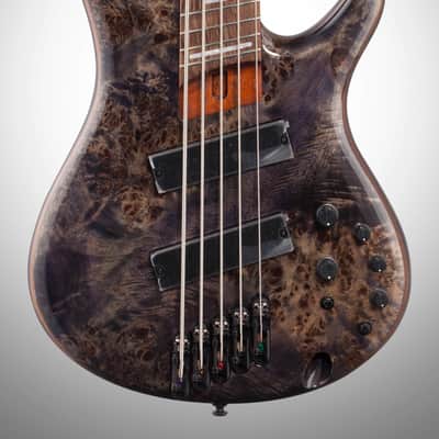 Ibanez SRMS805 Bass Workshop Multi-Scale Electric Bass, 5-String - Deep Twilight image 3
