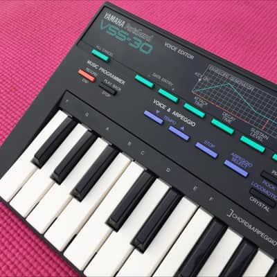 Yamaha VSS-30 Vintage Sampler Synthesizer Keyboard + Case image 3