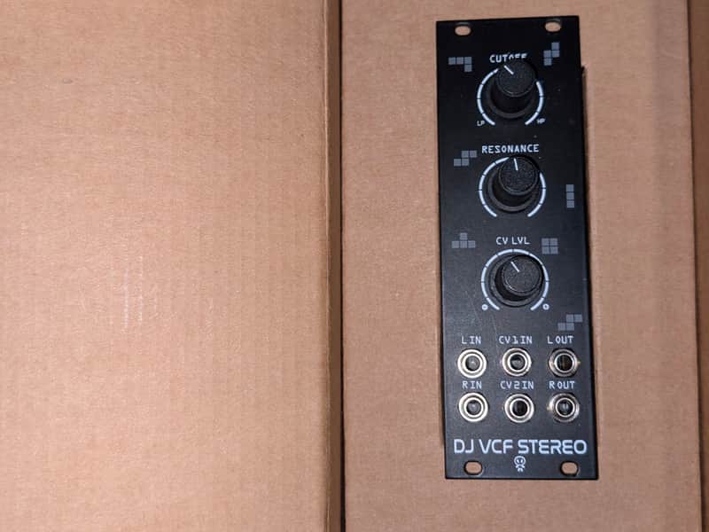 Erica Synths Drum Stereo DJ VCF Module 2024 - Present - Black image 1