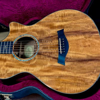 Taylor Spring Limited Edition 12-Fret Grand Concert Acoustic-Electric Guitar 2010 - Natural image 2