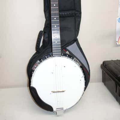 Kay Banjo 4 string w/Eagle Engraved image 1