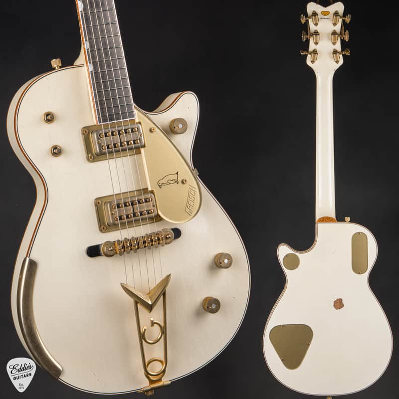 2023 Gretsch Custom Shop Masterbuilt G6134 Penguin Relic - White #UC23072510 image 1