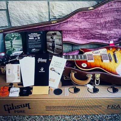 1 Gibson Les Paul 1959 JSR Custom -2017 Murphy Burst-Rare 1 of 12 Never Played. image 8