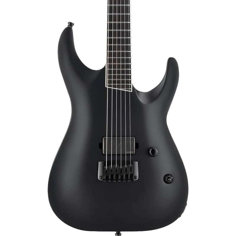 ESP LTD MT-I Mick Thomson Electric Guitar - Black Satin image 1