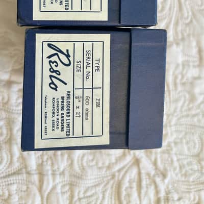 Reslo Stereo Pair of Ribbon Mics - RARE!!! image 5