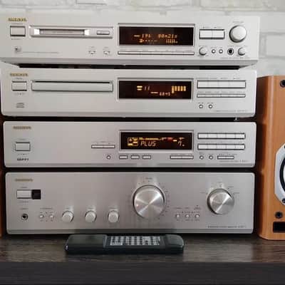 Immagine Onkyo A-9211 Rare Vintage MINT Cassette Deck Component Set Serviced Warranty - 5