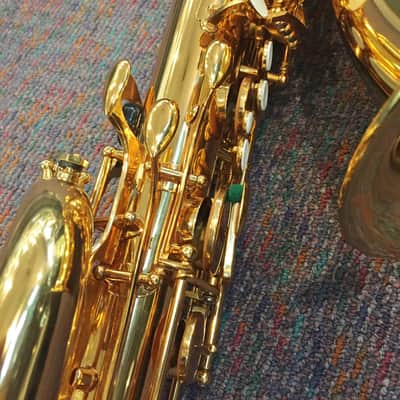 Musikwerks-Low A Bari Sax Gold Lacquer-Pro Level-New-w/Shop Warranty! image 9
