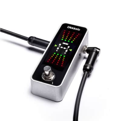 D'Addario PW-CT-23 Chromatic Pedal Tuner Plus - Black image 3