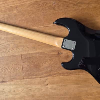 Aria Heritage Laser Electric bass 1985 - Gloss Black image 3