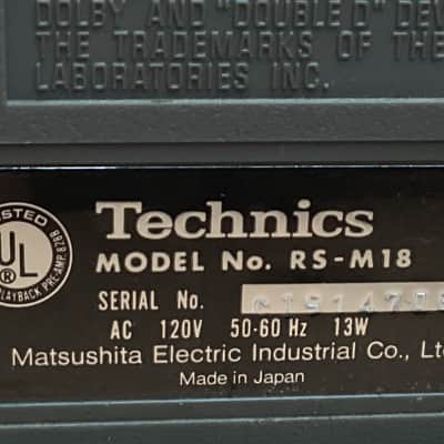 Technics RS-M18 1980 - Silver image 2