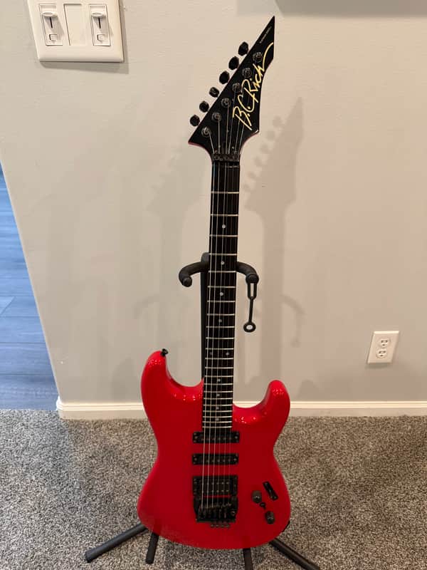 B.C. Rich Platinum Series STIII Red image 1