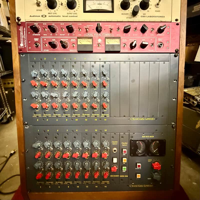 Chandler Limited Mini Rack Mixer expander with PSU-2 Power Supply original discrete analog summing amp amplifier image 1