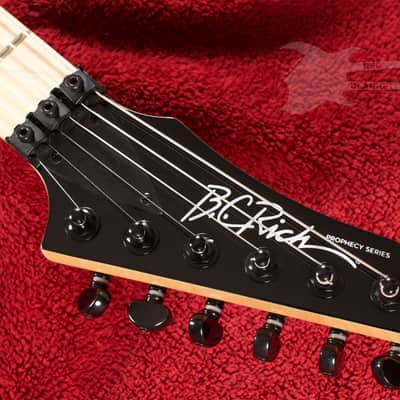 B.C. Rich Gunslinger Prophecy II with Floyd Rose Gloss Black image 7