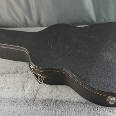 Morris F-15 OM Japan Acoustic Guitar w/ Built-In Electronics & Hard Case image 23