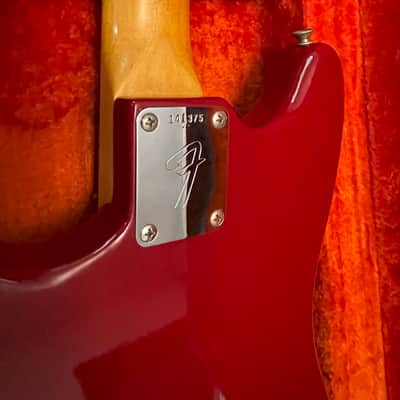 Fender Mustang Guitar with Rosewood Fretboard 1964 - 1969 - Dakota Red image 5