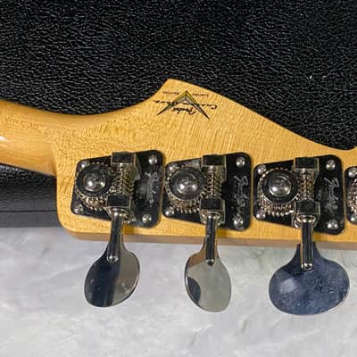 NEW! Fender Custom Shop '60 Jazz Bass DLX - Closet Classic Lacquer Aged White Blonde Finish - 8.9lbs - Ultra RARE! Authorized Dealer - G07630 image 14