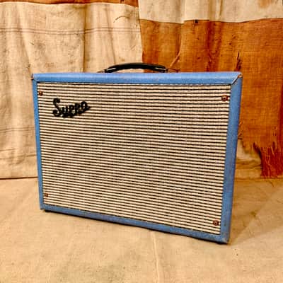Supro Valco-Chicago 1616t  Coronado Jr 1965 - Blue image 3
