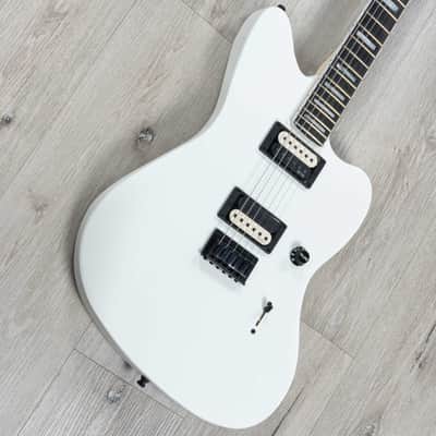 Fender Jim Root Jazzmaster V4 Guitar, Ebony Fingerboard, Flat White image 2