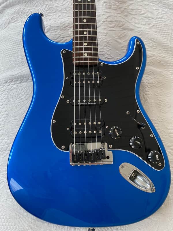 Fender American Series Stratocaster 2004 - Chrome Blue image 1