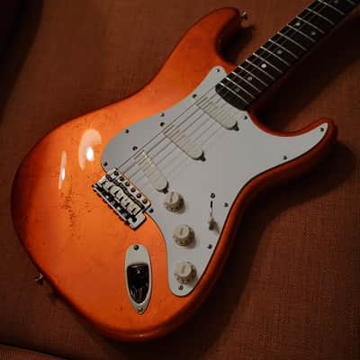 Fender John Cruz Custom Shop NAMM 2005 One Of One Tangerine Gold Flake Stratocaster image 3