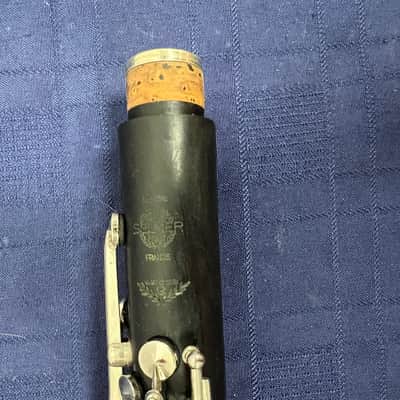 Vintage Selmer Paris France Professional Series Wood Clarinet with Premium Black Leather Pad Repad Original Case image 5