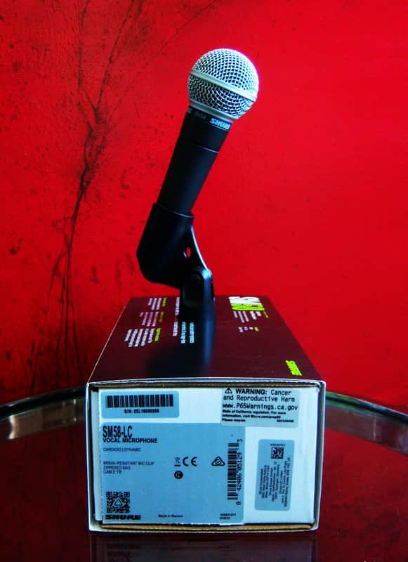 2026 Shure SM58 Handheld Cardioid Dynamic Microphone Low Z NOS w accessories # 1 image 1
