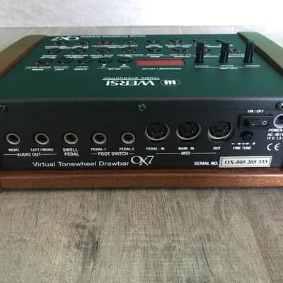Wersi OX7 Organ sound module with drawbars. image 3