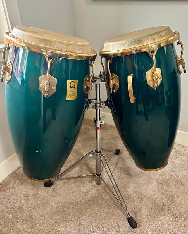 Toca Percussion Kaman Limited Edition 2020s - Green Pair with