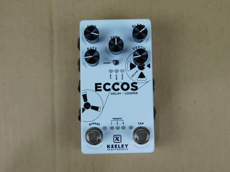 Keeley ECCOS Neo-Vintage Tape Delay 2019 - Present - White image 1