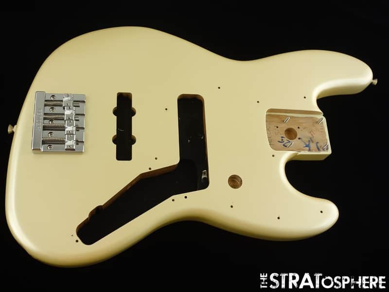 Fender Player II Modified Active Jazz Bass BODY + HARDWARE Olympic Pearl Bild 1