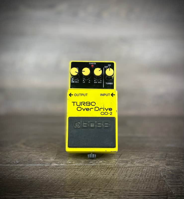 BOSS TURBO OVERDRIVE ターボオーバードライブOD-2 Boss OD-2 Turbo Overdrive | Reverb