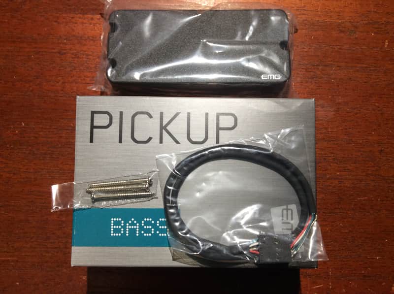 EMG MM5HZ 5 STRING BASS BLACK PASSIVE NEW OPEN BOX MUSIC MAN MM5 HZ image 1