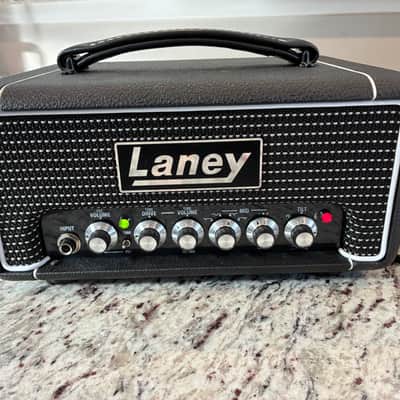 Laney DB200H Digbeth 200-Watt Hybrid Bass Amp Head 2021 - Present - Black image 2