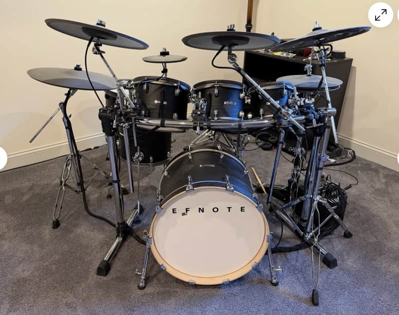 EFNOTE PRO 707 Complete Electronic Drum Kit Bild 1