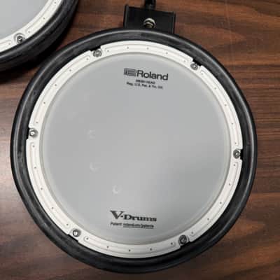 Roland PDX-8 Dual Trigger Mesh Head V-Drum Pad 3 Pack - Q0N2410 - NOB TD-17 OEM image 3