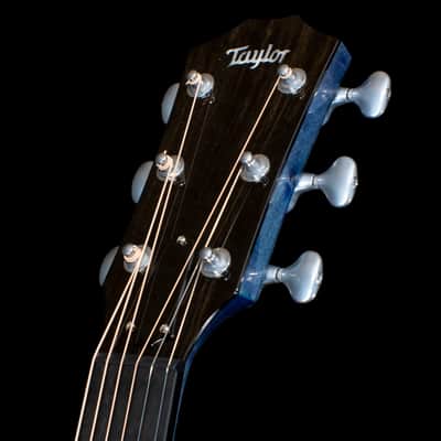 Taylor Custom Shop GA Grand Auditorium Acoustic Electric Guitar 2019 Blue/Purple Over Teal image 10