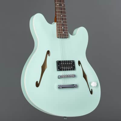 Fender Tom Delonge Starcaster Satin Surf Green - Electric Guitar image 6