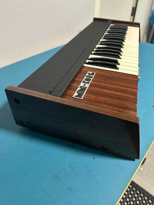 Korg Mini Korg 700 Complete Wood Replacement Kit, Solid Walnut image 1