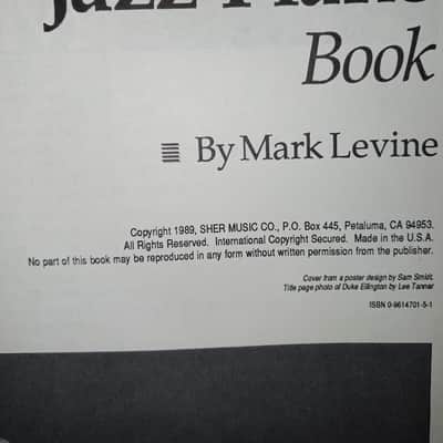Jazz Piano book 1990 - Comb bound image 2