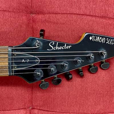 Schecter Diamond Series A-7 7-String Guitar - Charcoal Sparkle image 9